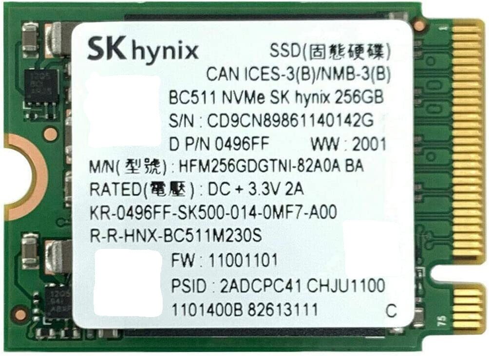 Жесткий диск Hynix 256gb SSD m.2 2230