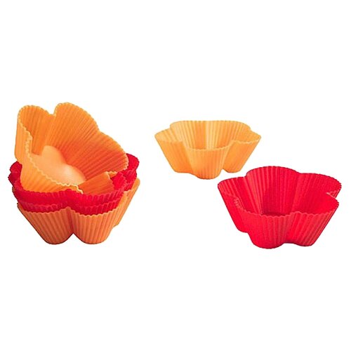 Формы для выпечки NOVA цветок, 6 штук - Инвест альянс - NOVA HOME