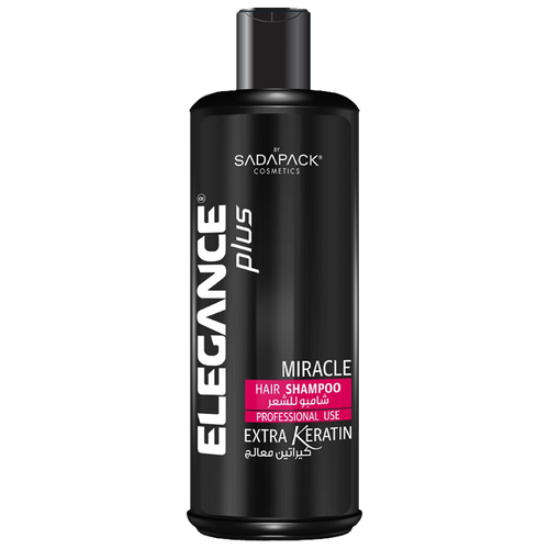 Elegance Plus Hair Shampoo White Extra Keratin - Профессиональный шампунь для волос с Кератином 500 мл