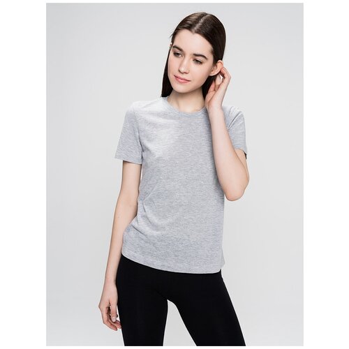 фото Футболка с кор.рукавом твое 59234 размер l, светло-серый меланж, women