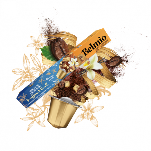 Набор капсул Belmio Premium Decaffeinato Vanilla 12 упаковок