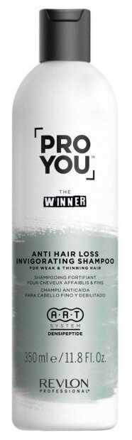 Revlon Professional шампунь Pro You The Winner Anti Hair Loss Invigorating Shampoo для ослабленных и истонченных волос, 350 мл