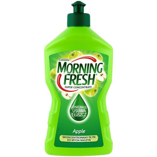 Morning Fresh Концентрированное средство для мытья посуды Apple, 0.45 л