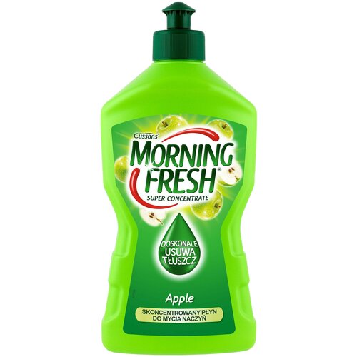 Morning Fresh Концентрированное средство для мытья посуды Apple, 0.9 л