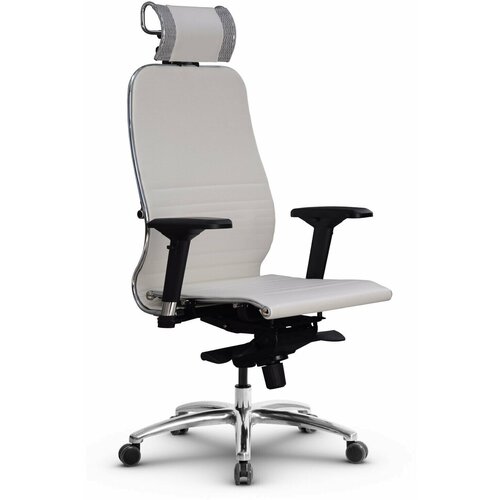Компьютерное офисное кресло Metta Samurai К-3.04 Белый лебедь