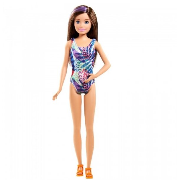 Игровой набор Barbie Скиппер брюнетка в шортах с питомцем и аксессуарами - фото №2