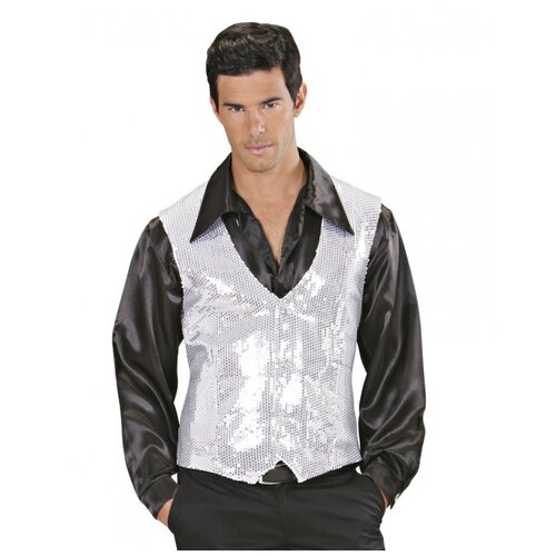 фото Мужская серебряная жилетка, 50-52. widmann