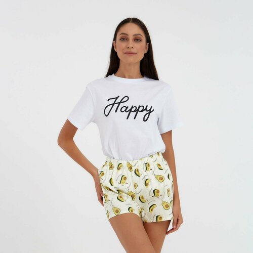 фото Шорты kaftan, размер 48, белый