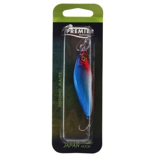 воблер premier fishing fat hunter 65 мм 9 2г f 0 6 1 8м цвет 002 pr fh65 002 Воблер PREMIER Fat Hunter, цвет №004, 9,2 гр, L= 65 мм, 0,6-1,8 м. плавающий, (PR-FH65-004)