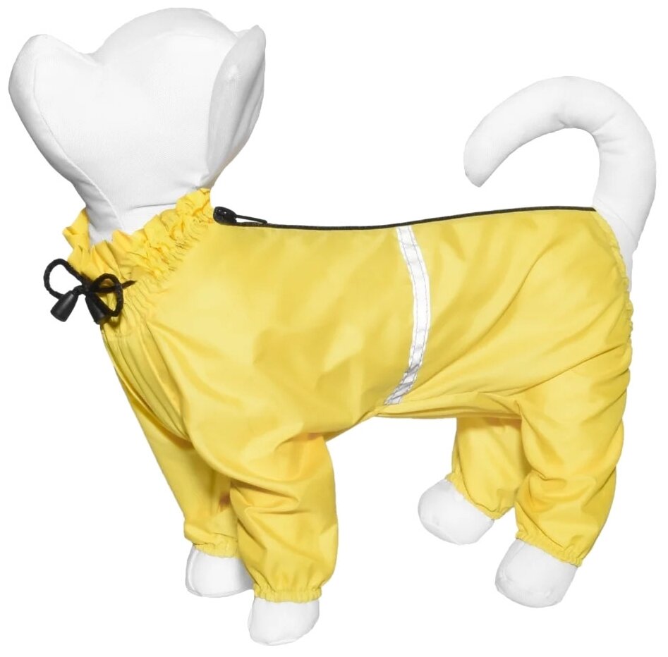 Yami-Yami одежда О. Дождевик для собак желтый той- терьер 49198 0,1 кг 49198 - фотография № 3