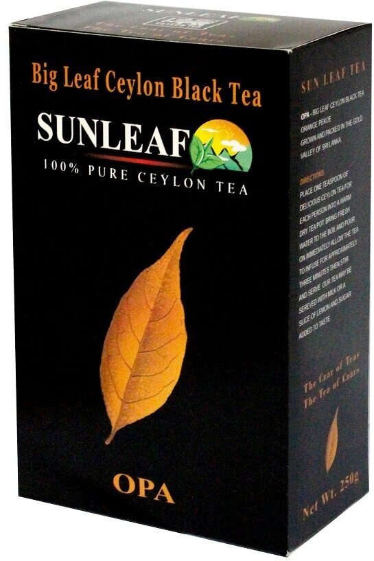 Чай черный Sunleaf OPA , 250 гр.