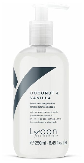 Lycon Лосьон для тела Coconut & Vanilla, 250 мл