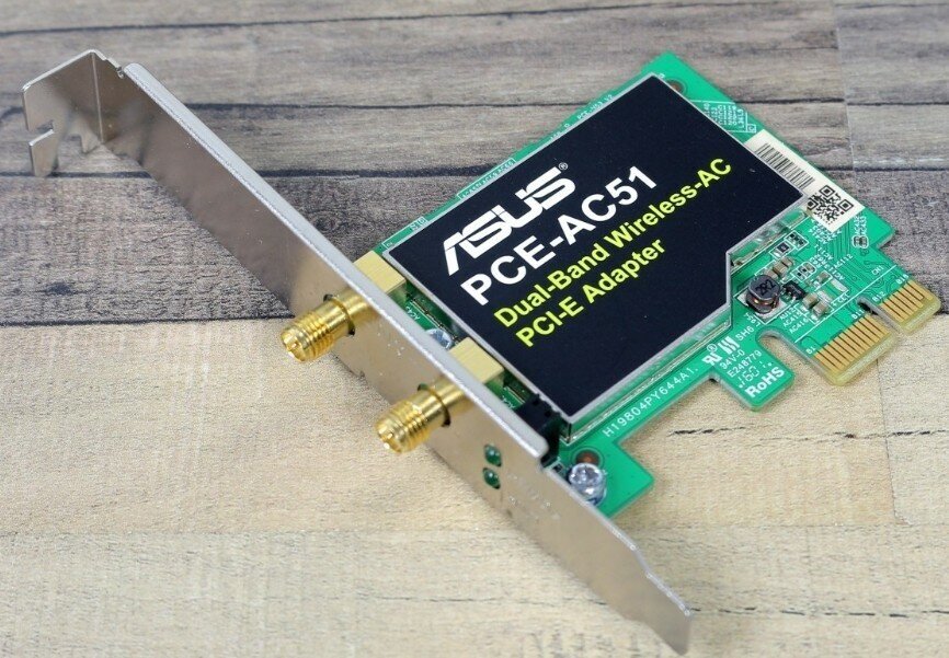 pci-e wifi адаптер ASUS - фото №13