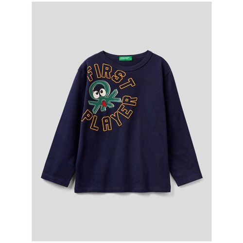 фото Лонгслив united colors of benetton для мальчиков 22a_3vr5g106b_252_90