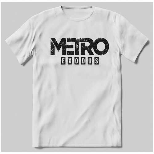 фото Футболка с принтом metro exodus brut-shop