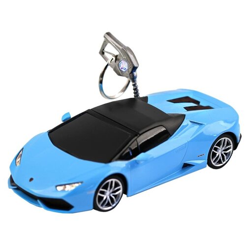 Купить Легковой автомобиль Автопанорама Lamborghini Huracan LP610-4 Spyder (J30104/JB1200185) 1:32, 15.2 см, голубой, металл-пластик