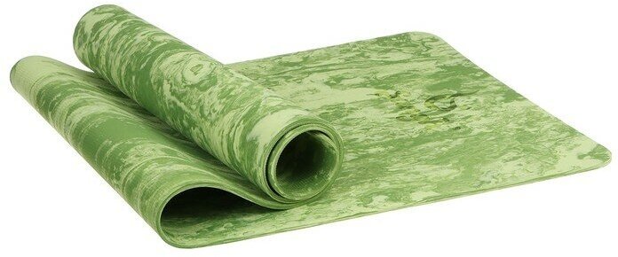 Sangh Коврик для йоги Sangh, 183×61×0,8 см, цвет зелёный