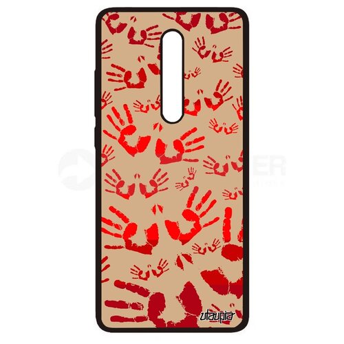 фото Чехол для телефонов mi 9t, "отпечаток ладони" arm рука utaupia