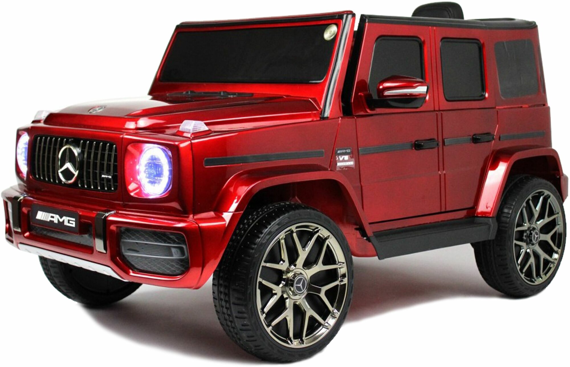 Детский электромобиль Mercedes-Benz G63 T999TT вишневый глянец