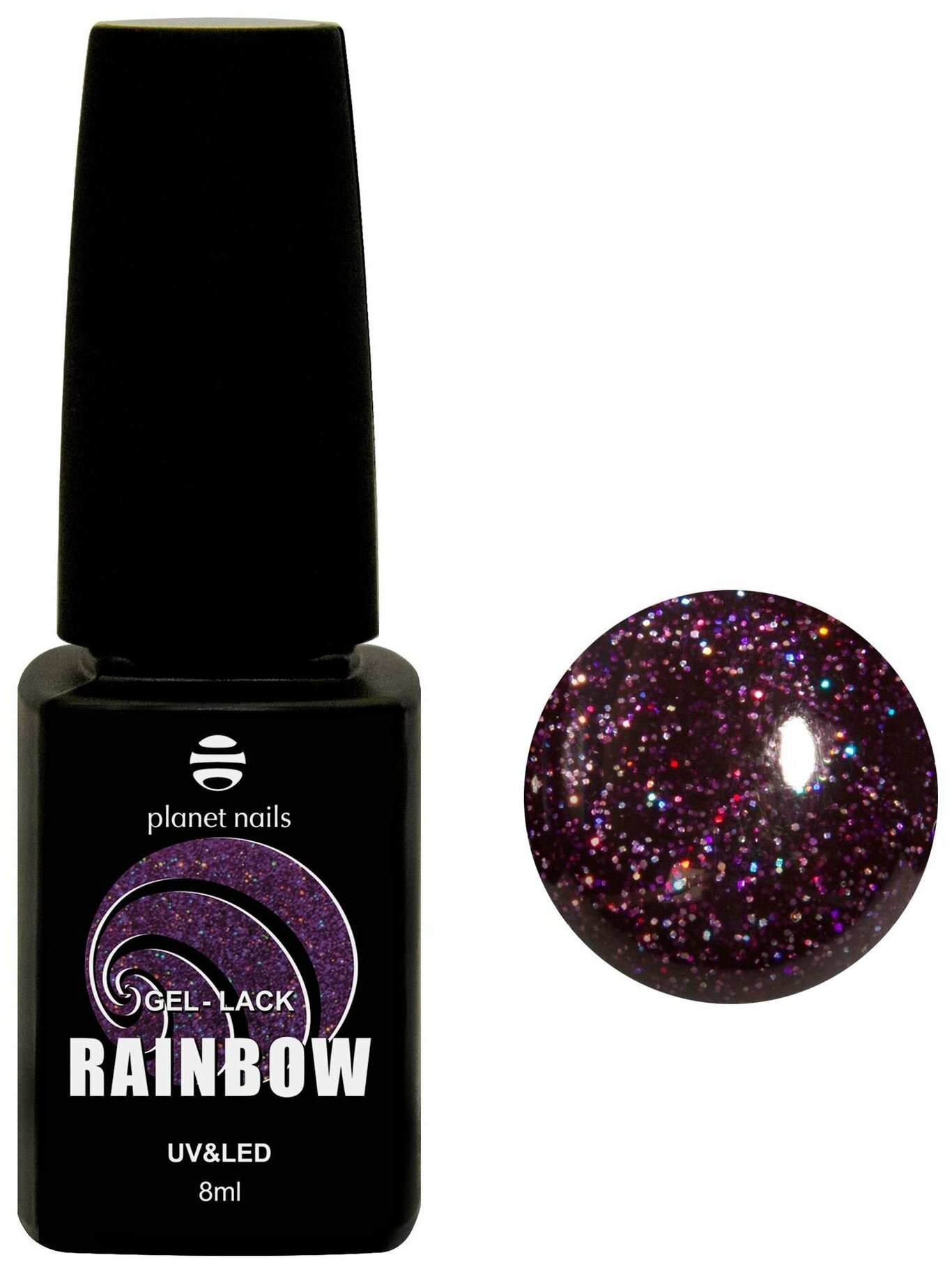 Planet Nails, - Rainbow 822