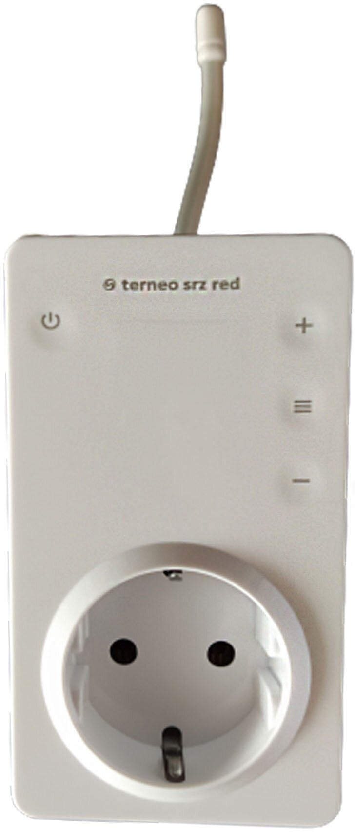 Терморегулятор в розетку Terneo SRZ Red для обогревателей и конвекторов