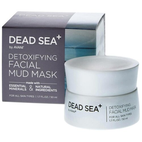 Dead Sea+, Маска для лица Detoxifying, 50 мл