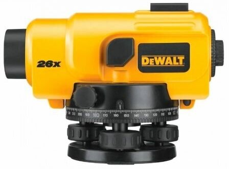 Оптический нивелир DEWALT DW096PK, 26-кратный DeWalt