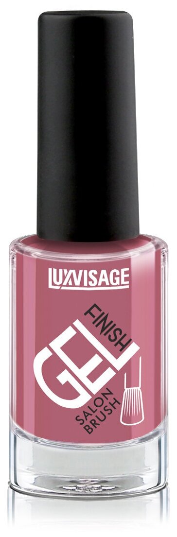 Лак LUXVISAGE Gel finish, 9 мл, 15 пыльная роза