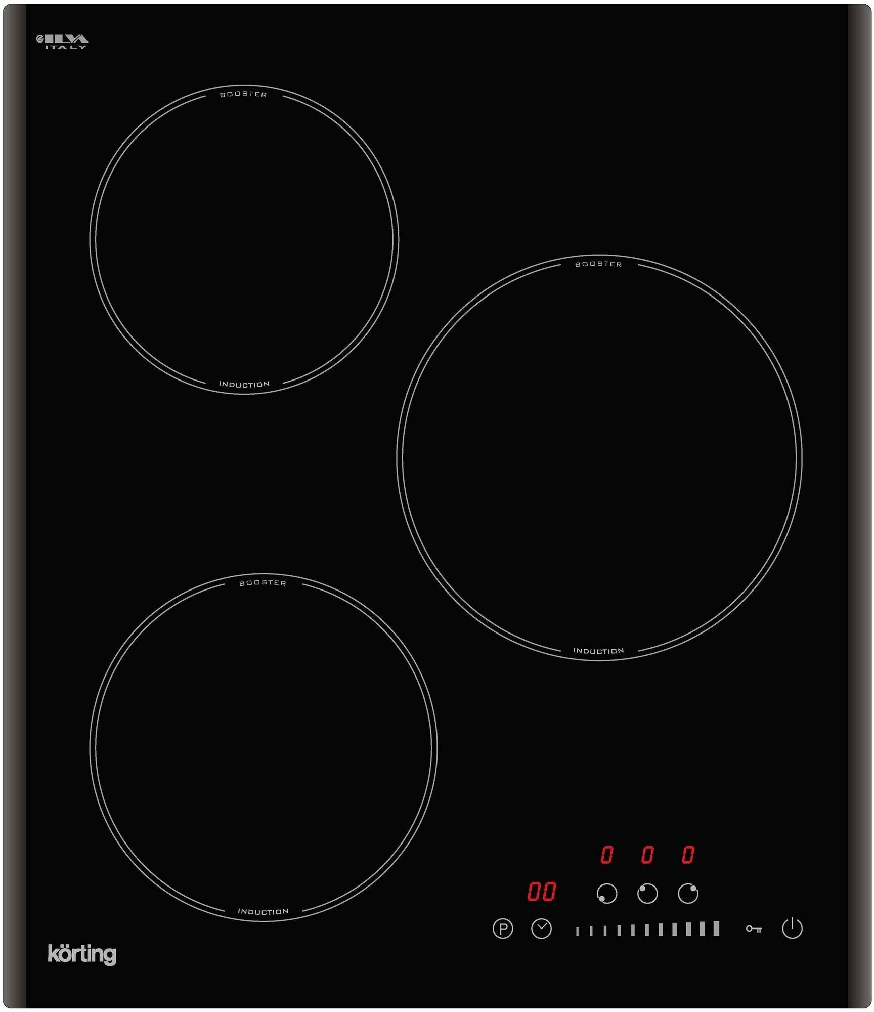 Электрическая варочная панель Korting HI 43053 B