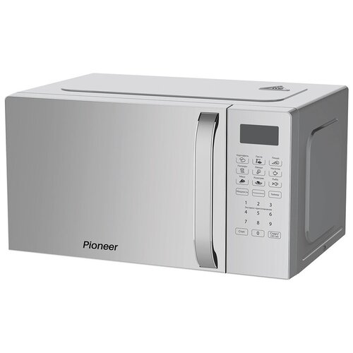 фото Микроволновая печь pioneer mw255s 20 л с сенсорным управлением и led-дисплеем, 8 автопрограмм, 5 уровней мощности, 700 вт