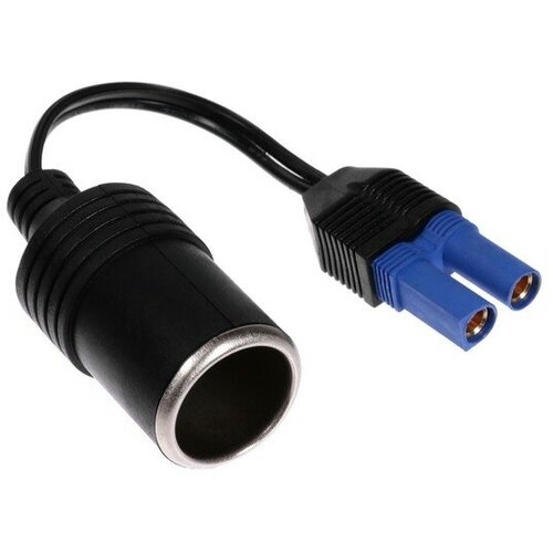 Кабель переходник прикуривателя ЕС5 для АКБ 12В провод 10 см 378₽