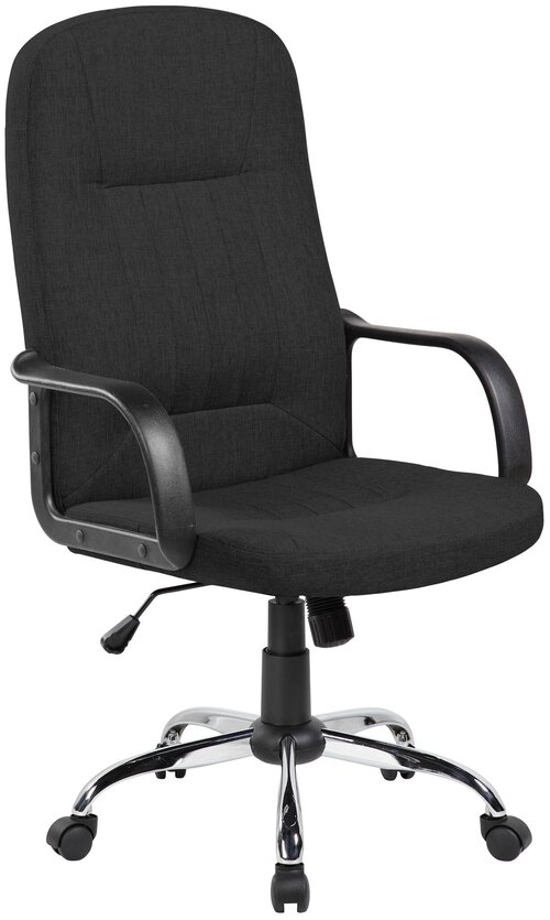 Компьютерное кресло Riva RCH 9309-1J для руководителя, обивка: текстиль, цвет: черный