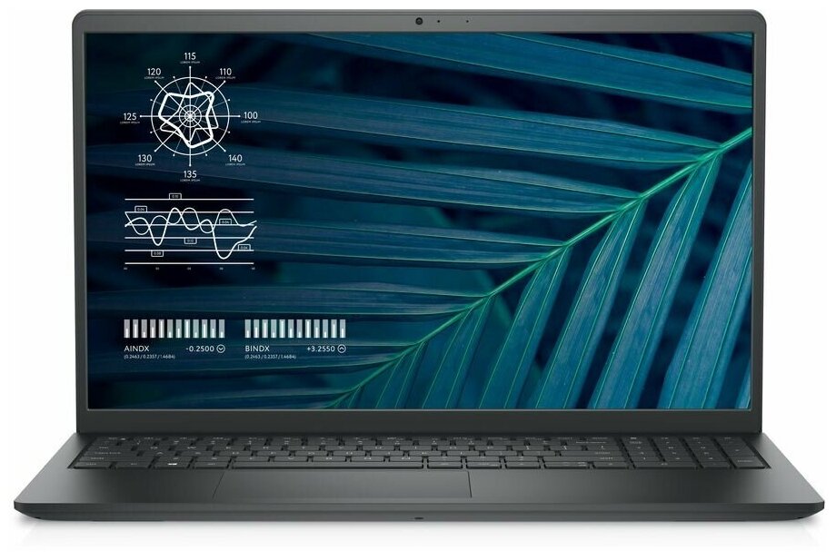 Ноутбук Dell Vostro 3510 210-AZZU (Intel Core i7 1165G7 2.8Ghz/8192Mb/512Gb SSD/nVidia GeForce MX350 2048Mb/Wi-Fi/Bluetooth/Cam/15.6/1920x1080/Free DOS)