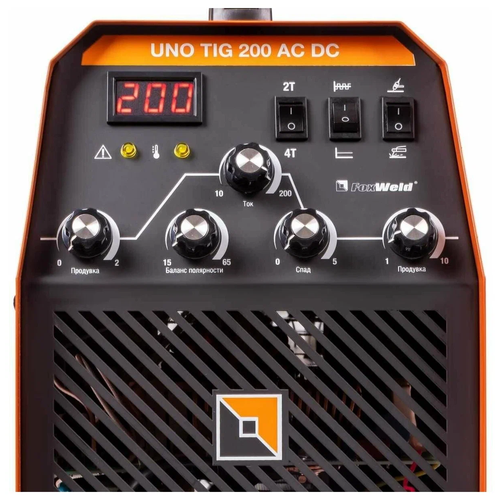 Сварочный аппарат FoxWeld UNO TIG 200 AC/DC сварочный аппарат foxweld varteg tig 200 ac dc 6149