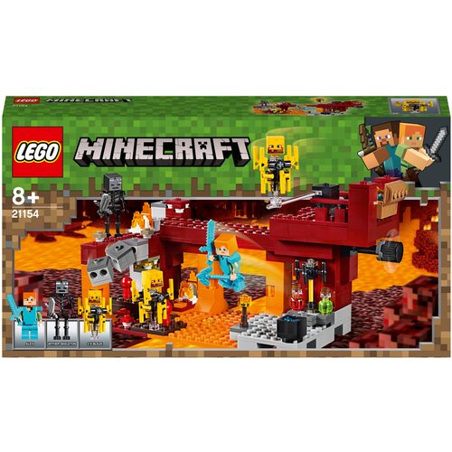 lego minecraft 21252 оружейная палата 203 дет LEGO Minecraft 21154 Мост Ифрита, 372 дет.