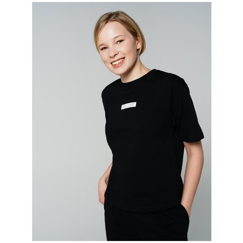 фото Футболка с кор.рукавом твое 78777 размер m, черный, women