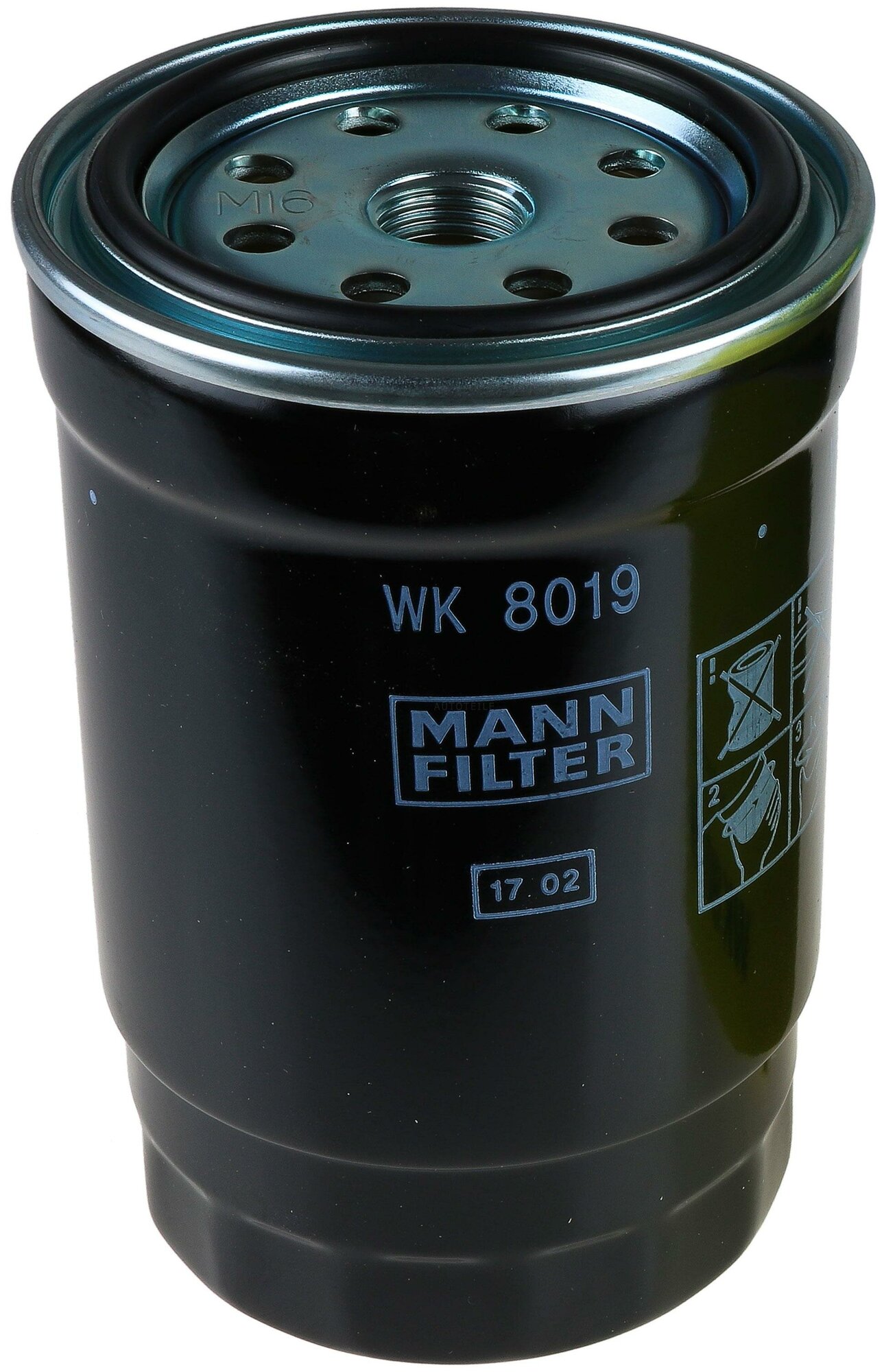 Фильтр топливный MANN-FILTER WK8019 WK8019