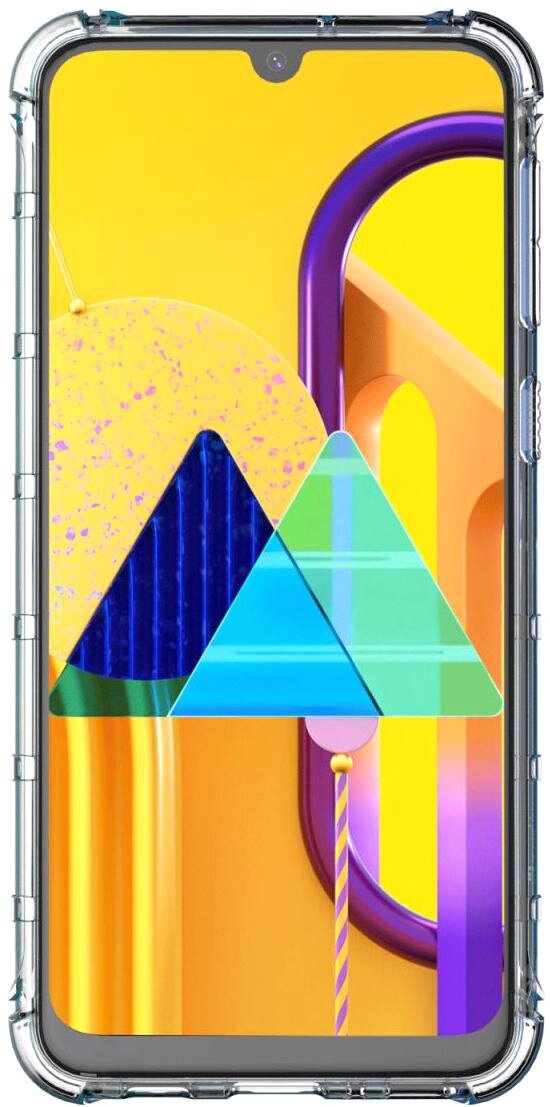 Чехол (клип-кейс) SAMSUNG araree M cover, для Samsung Galaxy M21, прозрачный [gp-fpm215kdatr] - фото №11