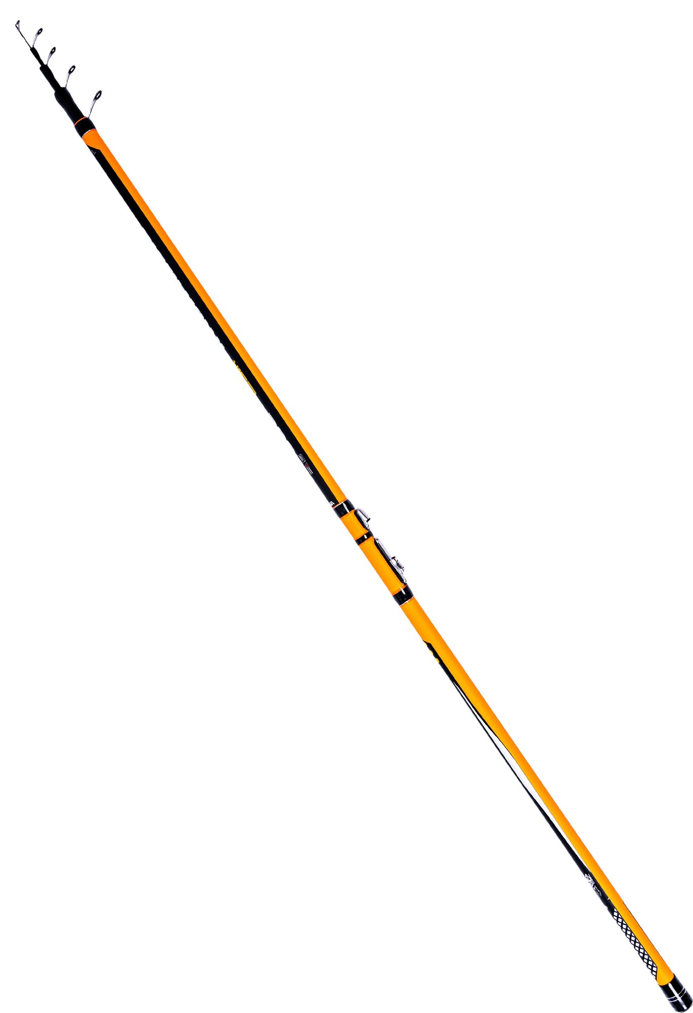 Удилище телескопическое Удочка для рыбалки с кольцами BlackHawk 4 м