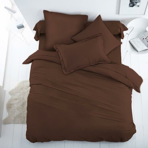 Комплект постельного белья 2 спальный Шоколад