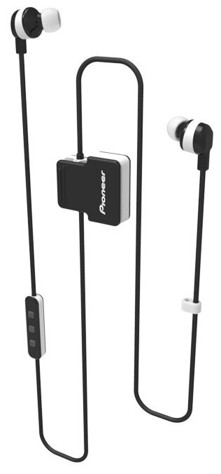 Гарнитура вкладыши Pioneer SE-CL5BT-W белый беспроводные bluetooth (шейный обод)
