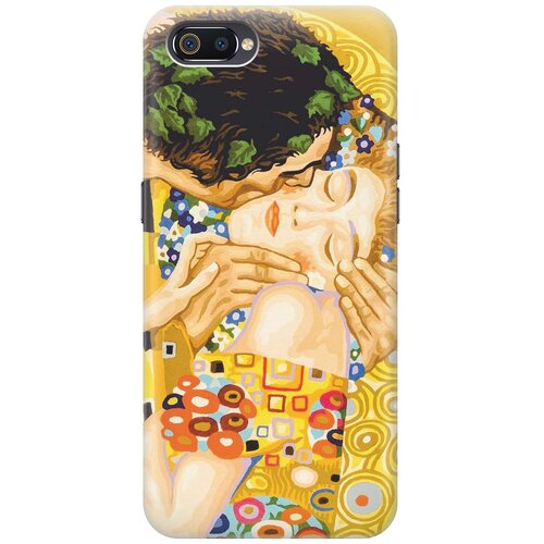 фото Gosso ультратонкий силиконовый чехол-накладка для oppo a1k / realme c2 с принтом "поцелуй"