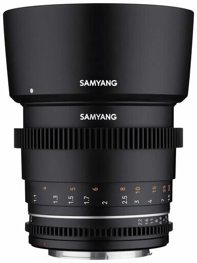 Samyang 85mm T1.5 VDSLR MK2 Canon RF