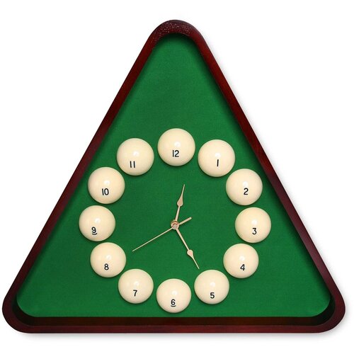 Настенные часы Fortuna Бильярд TR2633 махагон 50х57см 1 шт.