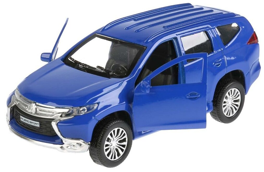 Машина металл MITSUBISHI PAJERO SPORT 12см, синий Технопарк