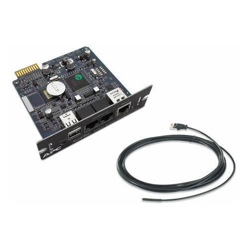 Аксессуар APC ups Network Management Card 2 with Env AP9631 плата управления apc ap9641 ибп 3 с функцией контроля состояния окружающей среды