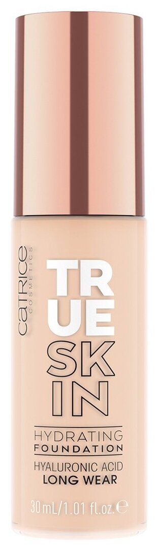 CATRICE True Skin Hydrating Foundation, 30 мл, оттенок: 002 neutral ivory