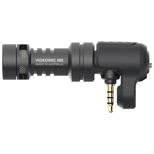 rode videomic me l разъем mini jack 3 5 mm черный RODE VideoMic Me, разъем: mini jack 3.5 mm, черный