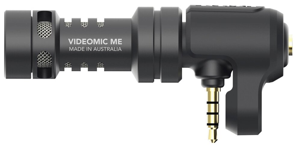 RODE VideoMic ME Компактный TRRS кардиоидный микрофон для iOS и Android устройств c 3,5 мм выходом