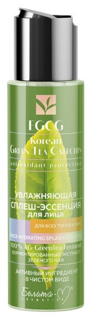 EGCG Korean GREEN TEA CATECHIN Увлажн. сплеш-эссенция д/лица д/всех типов кожи120мл Белика-М*10(8565)